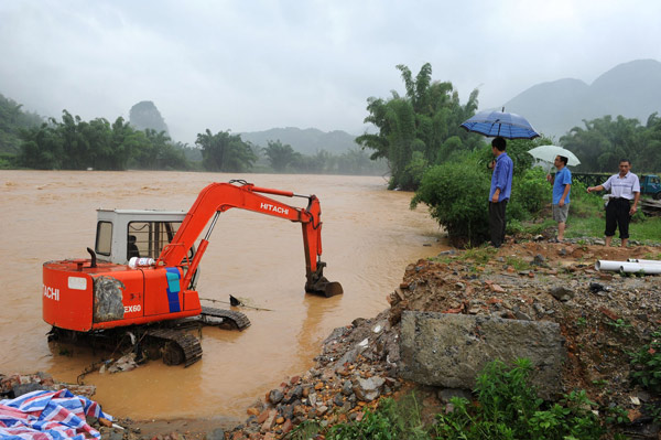 Relief as torrential rains take a break