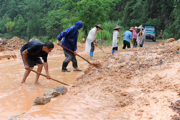 Relief as torrential rains take a break