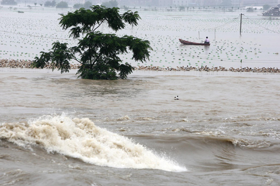 Dam bursts, people evacuated in E China province