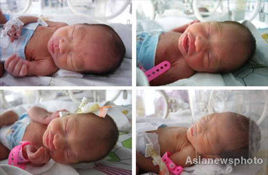 Quadruplets born in E China