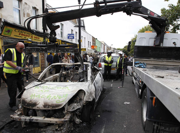 London scarred after riots