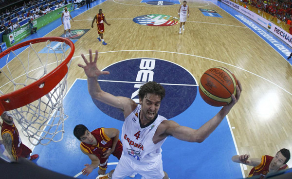 Spain beat Macedonia to reach Eurobasket final