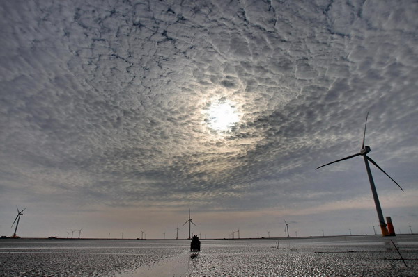 China's largest wind farm blows into operation