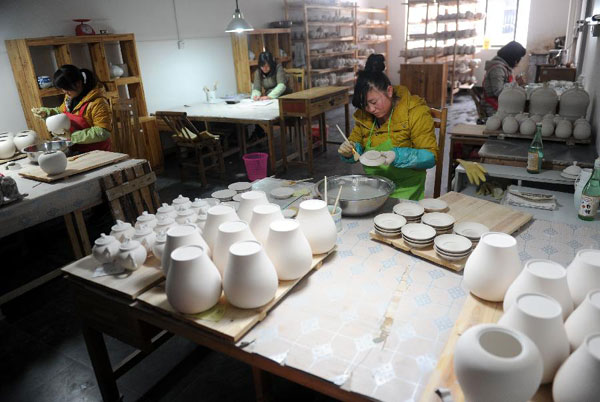 Jingdezhen city - 'Porcelain Capital' in E China