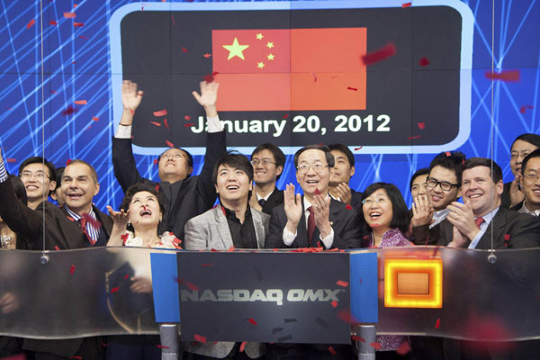 NASDAQ opening bell hails Chinese New Year