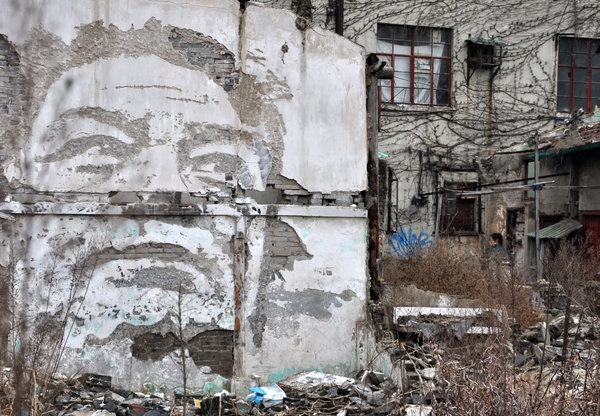 Art rises from rubble in Shanghai