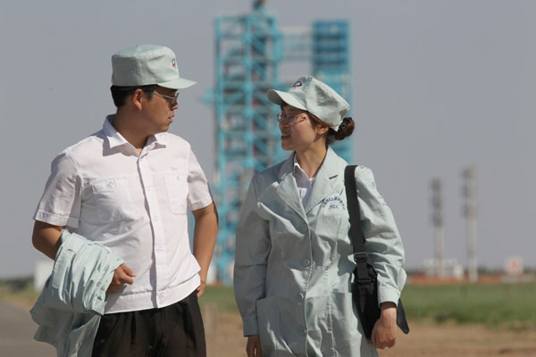 Couple works together at launch center