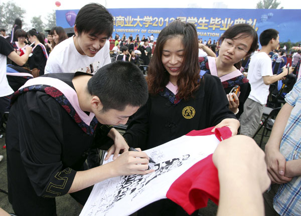 Graduates celebrate the future