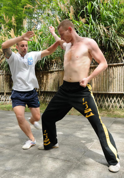 Briton's martial art dream comes true in China