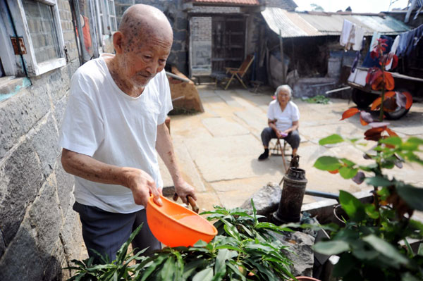 Couple marks 83rd Chinese Valentine together