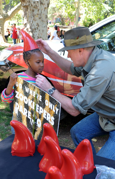 Protest against rhino poaching