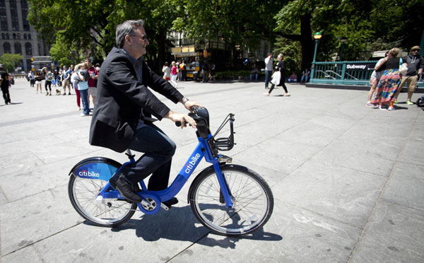 NYC launches bike share program