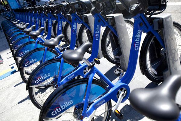 NYC launches bike share program