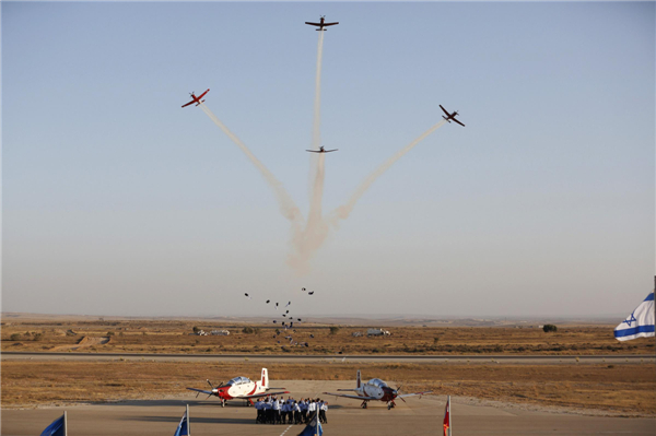 Graduation ceremony of Israeli air force pilots