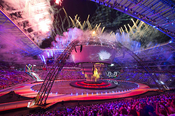 Universiade Games kick off in Kazan, Russia