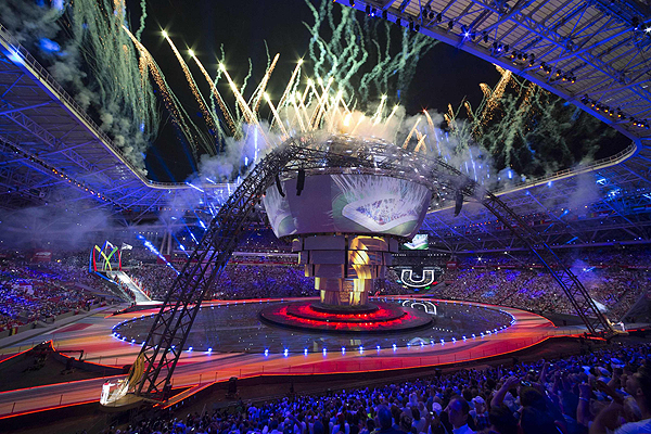 Universiade Games kick off in Kazan, Russia