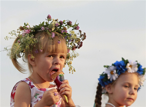 Ivana Kupala holiday celebrated in Kiev