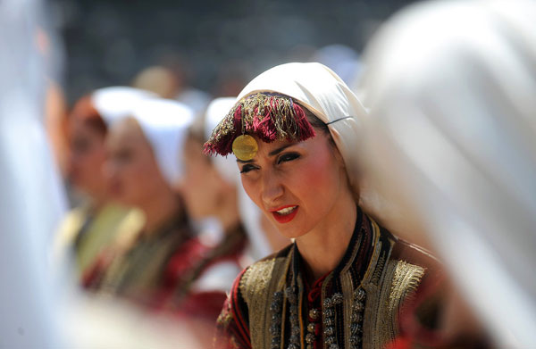 Traditional Macedonian wedding