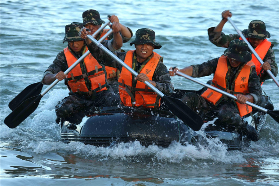 PLA special forces battle contest