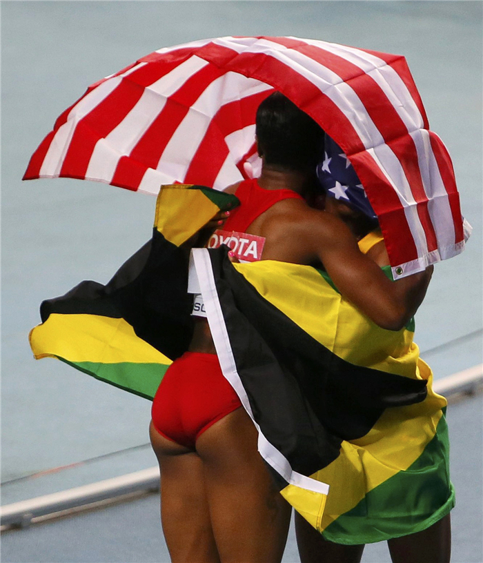 Faces of triumph and defeat at athletics worlds