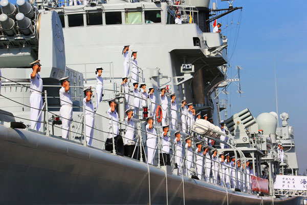 Chinese navy to visit US, New Zealand, Australia