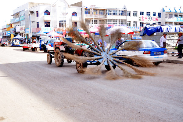 Quirky street sweeper turns out to be nuisance