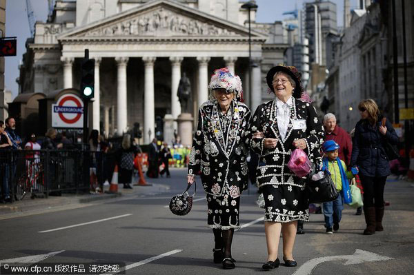 Pearly tradition in London