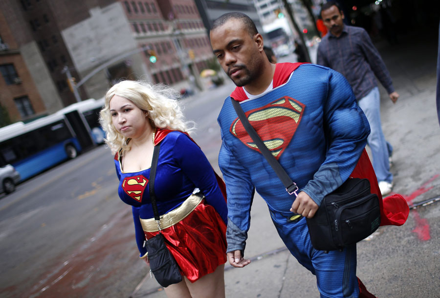 Costume bonanza at New York Comic-Con