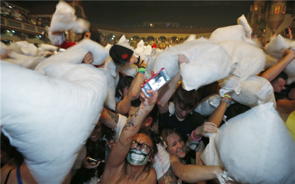 Pillow fight