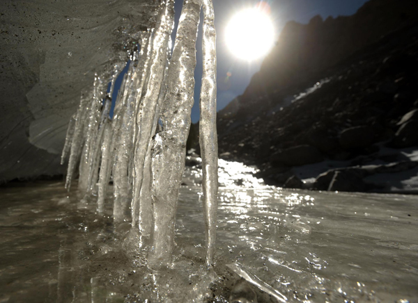 Qilian Mountains glaciers are shrinking