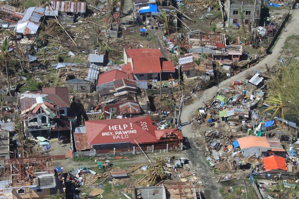 Typhoon-hit Philippines