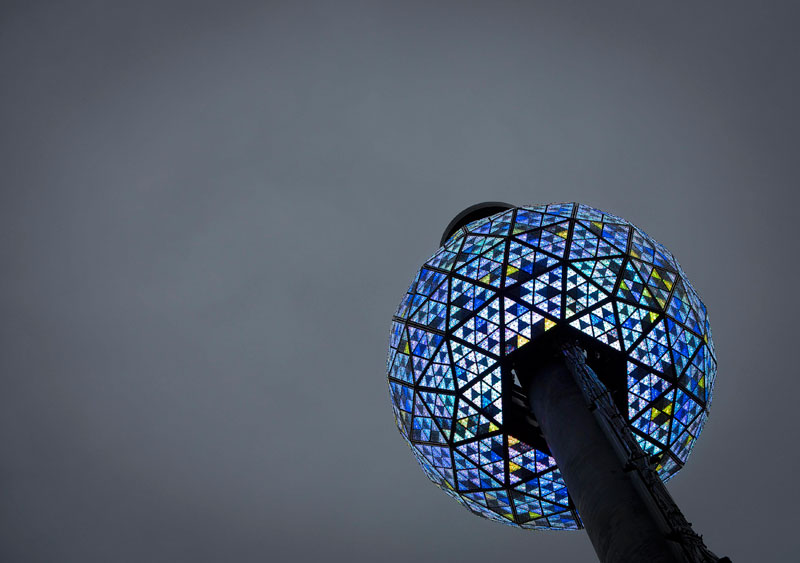 Times Square ball tested for celebrations