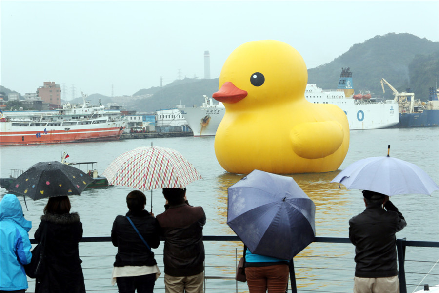 The duck returns in Taiwan