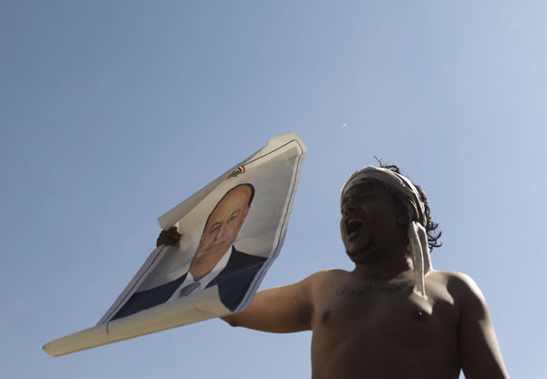 Anti-government demonstration in Yemen