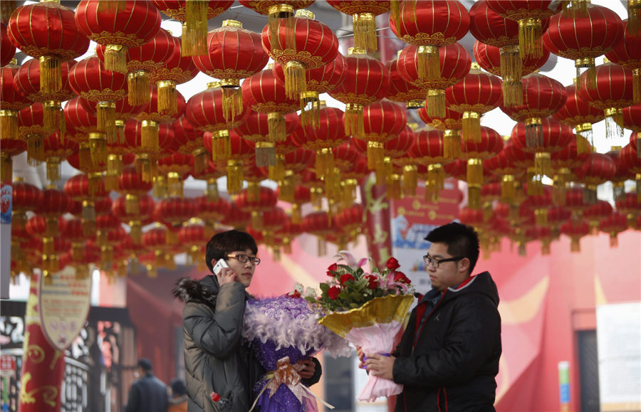 Light carnival a sparkling end to Spring Festival