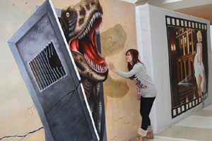 3D art exhibition in Nanning