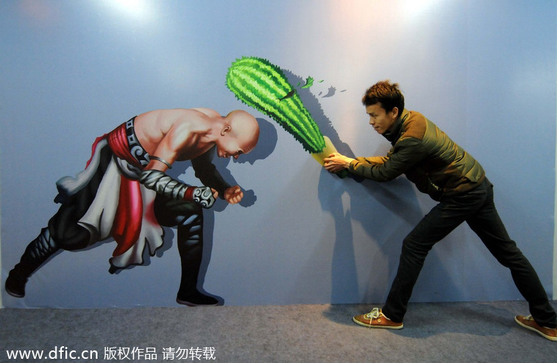 3D art exhibition in Nanning