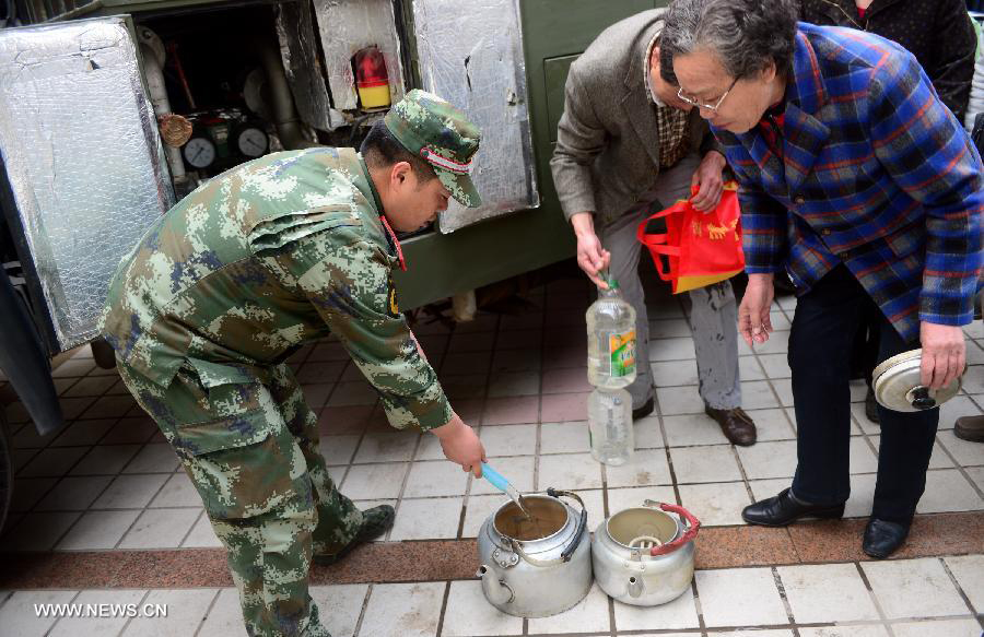 Emergency measures taken to ensure safe water supply in Lanzhou