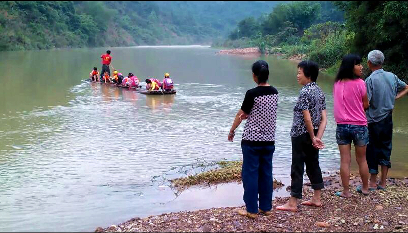 Watery route to school