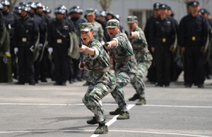 China's 1st campus anti-terror group established in Chengdu