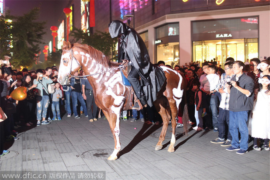 Halloween fun in China