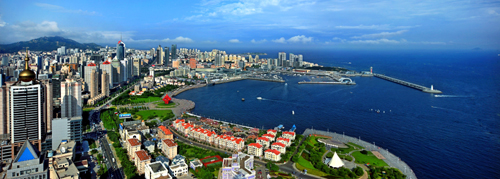 Comparisons of old and new Qingdao I