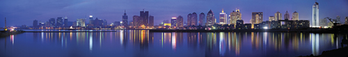 Amazing Qingdao at night