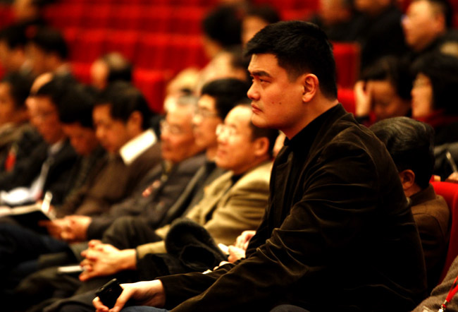 CHINA-SHANGHAI-YAO MING-MEETING(CN)