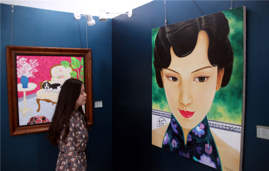 Chinese, Pakistani artists hold joint exhibition in Suzhou