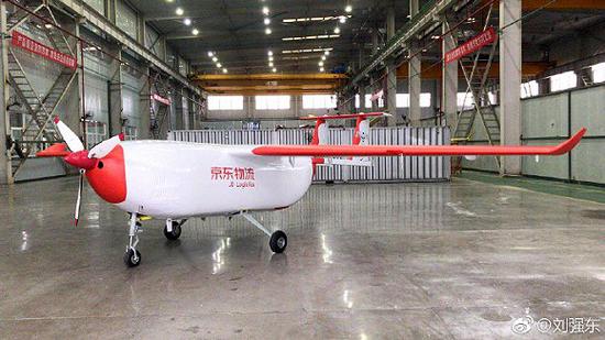 JD, AVIC to build drone test center