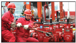 China to push ahead with shale gas exploration