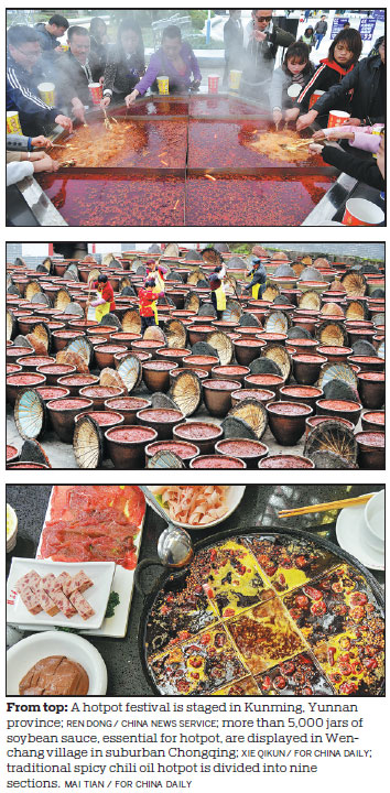 WORLDWIDE APPETITE FOR CHONGQING HOTPOT