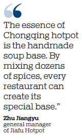 WORLDWIDE APPETITE FOR CHONGQING HOTPOT