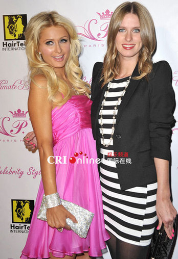 Paris Hilton at launch party for hair and beauty line